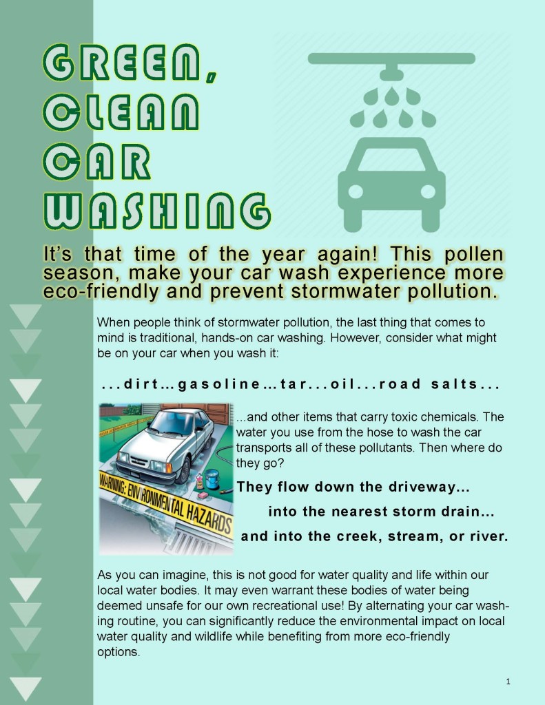 Image Link for Green Car Washing tips