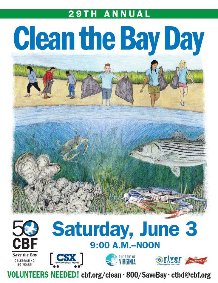 Clean the Bay Day 2017 flyer 